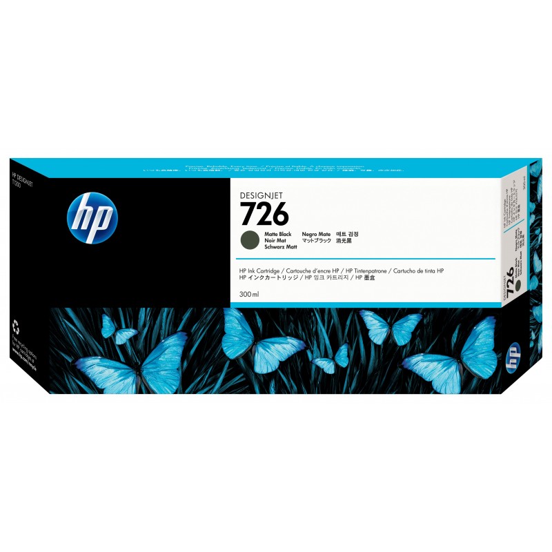 0884420836360 - Hewlett Packard Patrone Nr726  matt black    CH575AE CH575A 0884