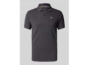 0884642521020 - Slim Fit Poloshirt mit Label-Stitching