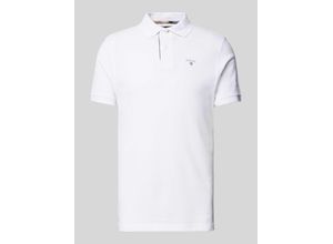 0884642521136 - Slim Fit Poloshirt mit Label-Stitching