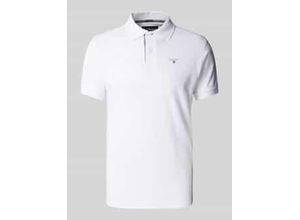 0884642521150 - Slim Fit Poloshirt mit Label-Stitching 0884642521150 - Slim Fit Poloshirt mit Label-Stitching