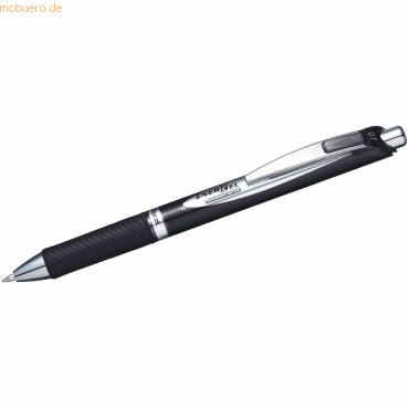 0884851019837 - ENERGEL BLP77 Gelschreiber schwarz silber 035 mm Schreibfarbe schwarz 1 St