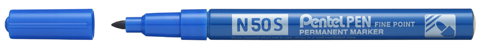 0884851030115 - Permanent-Marker N50S Rundspitze fein blau