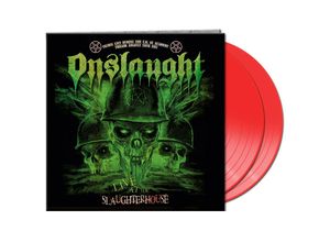0884860167116 - Live At The Slaughterhouse (Gtf Red 2-Lp) (Vinyl) - Onslaught (LP)