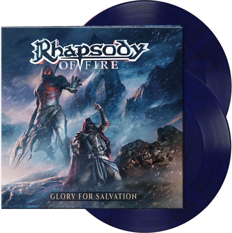 0884860392013 - Glory For Salvation (LtdGtf Midnight Blue 2lp) (Vinyl) - Rhapsody Of Fire (LP)