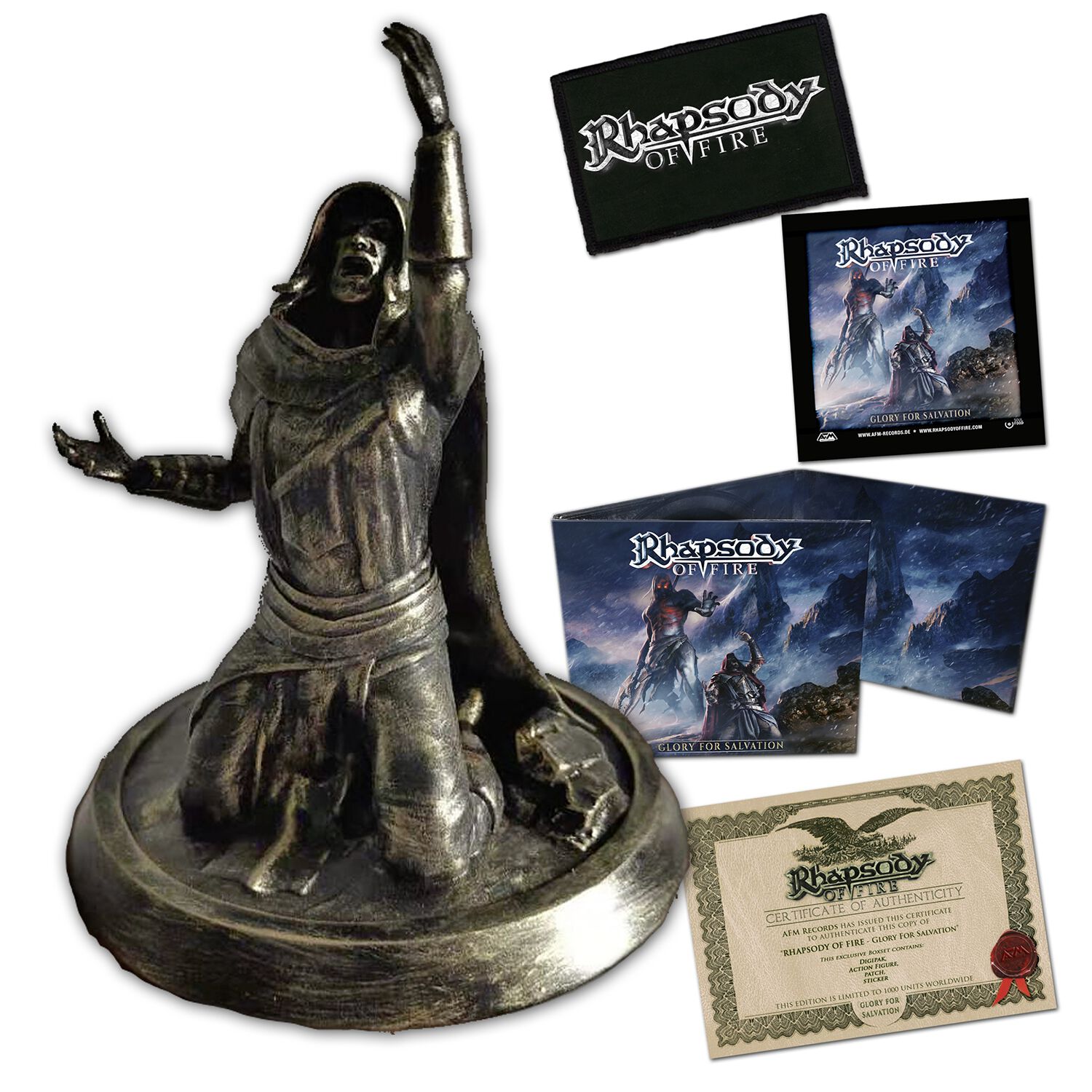 0884860392624 - Glory For Salvation (Ltd Boxset) - Rhapsody Of Fire (CD) 0884860392624 - Glory For Salvation (Ltd Boxset) - Rhapsody Of Fire (CD)