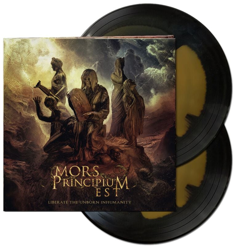 0884860416610 - Liberate The Unborn Inhumanity (Ltd Gtf Yellow ) (Vinyl) - Mors Principium Est (LP)