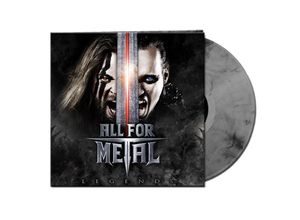 0884860517010 - Legends (LtdGtfSilver Black Marbled Vinyl ) - All For Metal (LP)