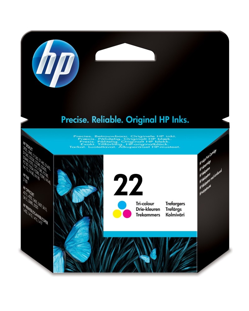 0884962780787 - Hewlett Packard - Ink-jet hp n22 tricolor -5ml- dj 3920 3940 d2360 f380 psc 1410