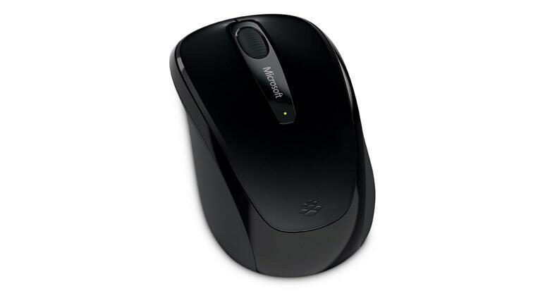 0885370051827 - Mobile Mouse 3500 Kabellose Maus Funk BlueTrack Schwarz 3 Tasten 1000 dpi