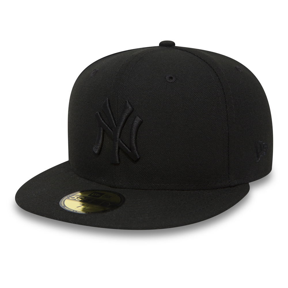 0885431292725 - New Era 59Fiftys Cap - NY YANKEES - Black on Black 0885431292725 - New Era 59Fiftys Cap - NY YANKEES - Black on Black