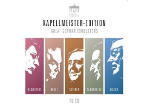 0885470028569 - Kapellmeister-Edition - Blomstedt Masur Sanderling Suitner Kegel (CD)