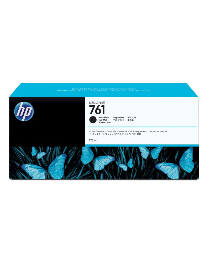 0885631448311 - Hp 761 775-ml Matte Black DesignJet Ink Cartridge Druckerpatrone 1 Stück(e) Original