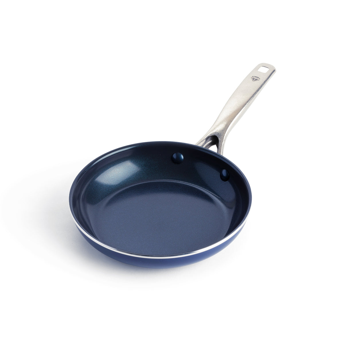 0885837023022 - Blue Diamond Bratpfanne 20 cm - Extra stark antihaftbeschichtet diamantverstärkt für alle Wärmequellen geeignet