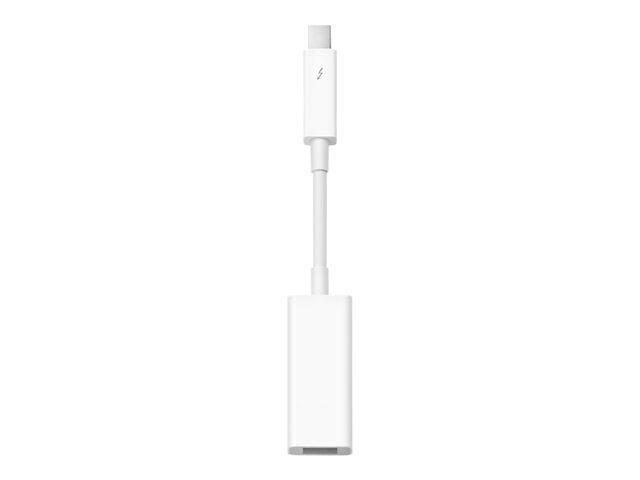 0885909561278 - MD464ZM A Thunderbolt   FireWire Adapter [1x Thunderbolt 2-Stecker - 1x Firewire (800) Buchse 9pol] Weiß