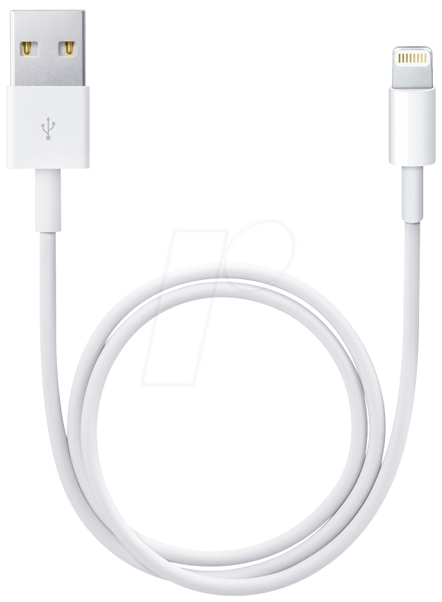 0885909707973 - iPad iPhone iPod Anschlusskabel [1x USB 20 Stecker A - 1x Lightning-Stecker] 050 m Weiß