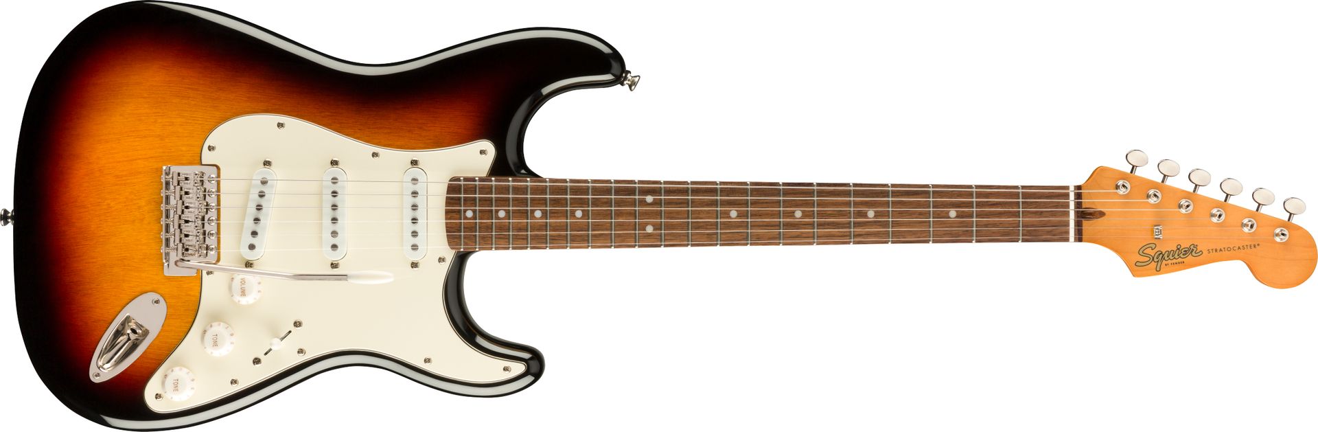 0885978064212 - Squier - Classic Vibe 60s Stratocaster IL 3-Color Sunburst