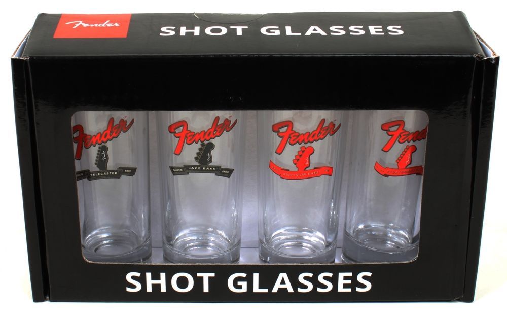 0885978525041 - Headstock Shot Glasses 4er Set