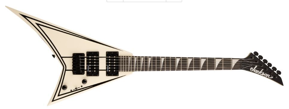 0885978919680 - JS RR Minion JS1XM Snow White with Black Pin Stripes