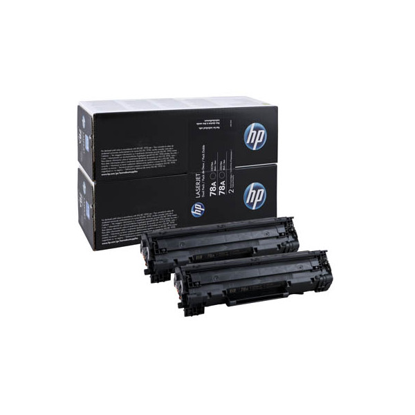 0886111730506 - Hewlett Packard Tonerkartusche LaserJet Pro P1566 M1536 black CE278AD 2x2100K 78A Dual (CE278AD)