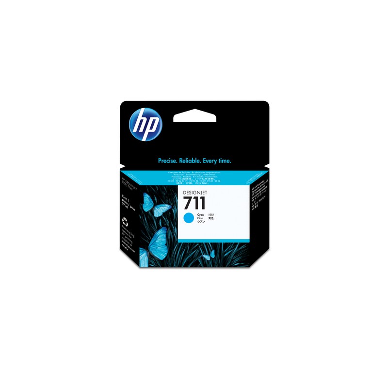 0886112841133 - Hewlett Packard - tinte CZ130A - Tinte - hp - cyan - 711 - original (CZ130A)