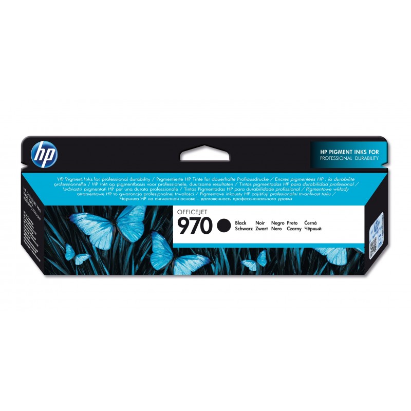 0886112877286 - Hewlett Packard - hp 970 Black Original Ink Cartridge Druckerpatrone 1 Stück(e) Standardertrag