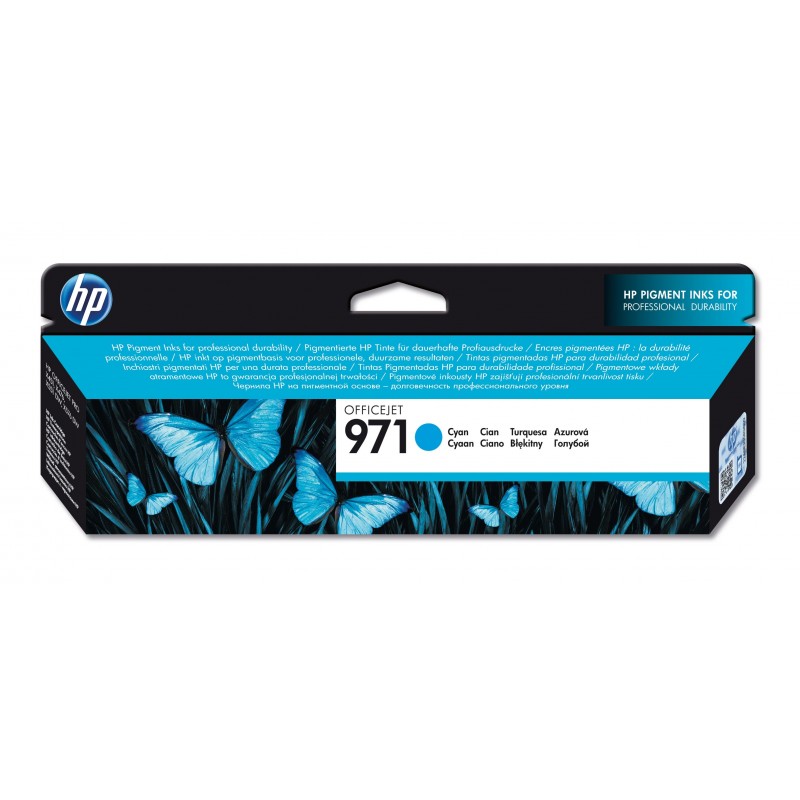 0886112877309 - 971 Cyan Original Ink Cartridge Druckerpatrone 1 Stück(e) Standardertrag