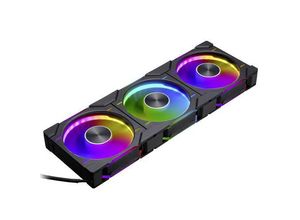 0886523002949 - D30 PWM Regular Airflow D-RGB PC-Gehäuse-Lüfter Schwarz (B x H x T) 120 x 120 x 30 mm