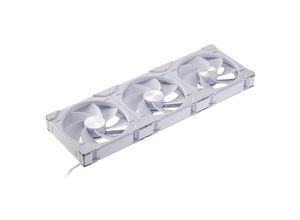 0886523003328 - D30 PWM Reverse Airflow D-RGB PC-Gehäuse-Lüfter Weiß (B x H x T) 140 x 30 x 140 mm