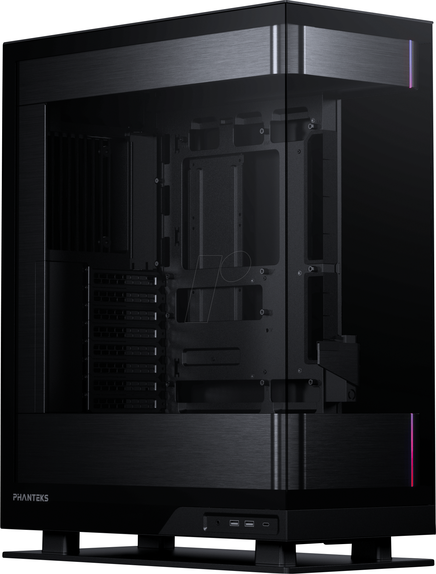 0886523303688 - PHT ES524XTGDBK - Evolv X2 Midi-Tower Tempered Glass schwarz