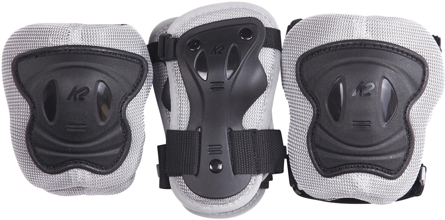 0886745857303 - K2 Pad Set Protektoren Junior (S black grey) 0886745857303 - K2 Pad Set Protektoren Junior (S black grey)