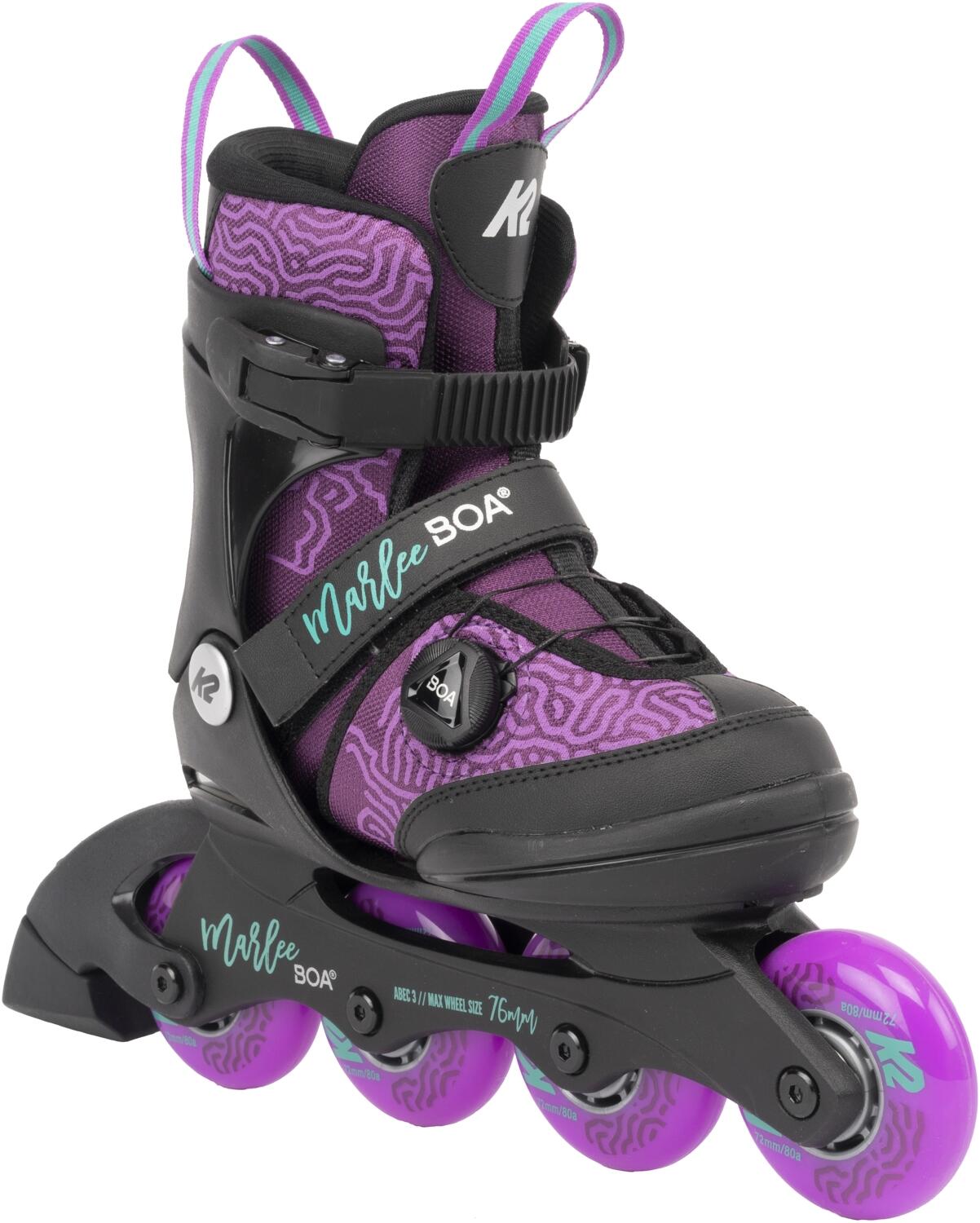 0886745961000 - K2 Marlee Boa Junior Inliner Girl (320-370 purple blue (72-er Räder))