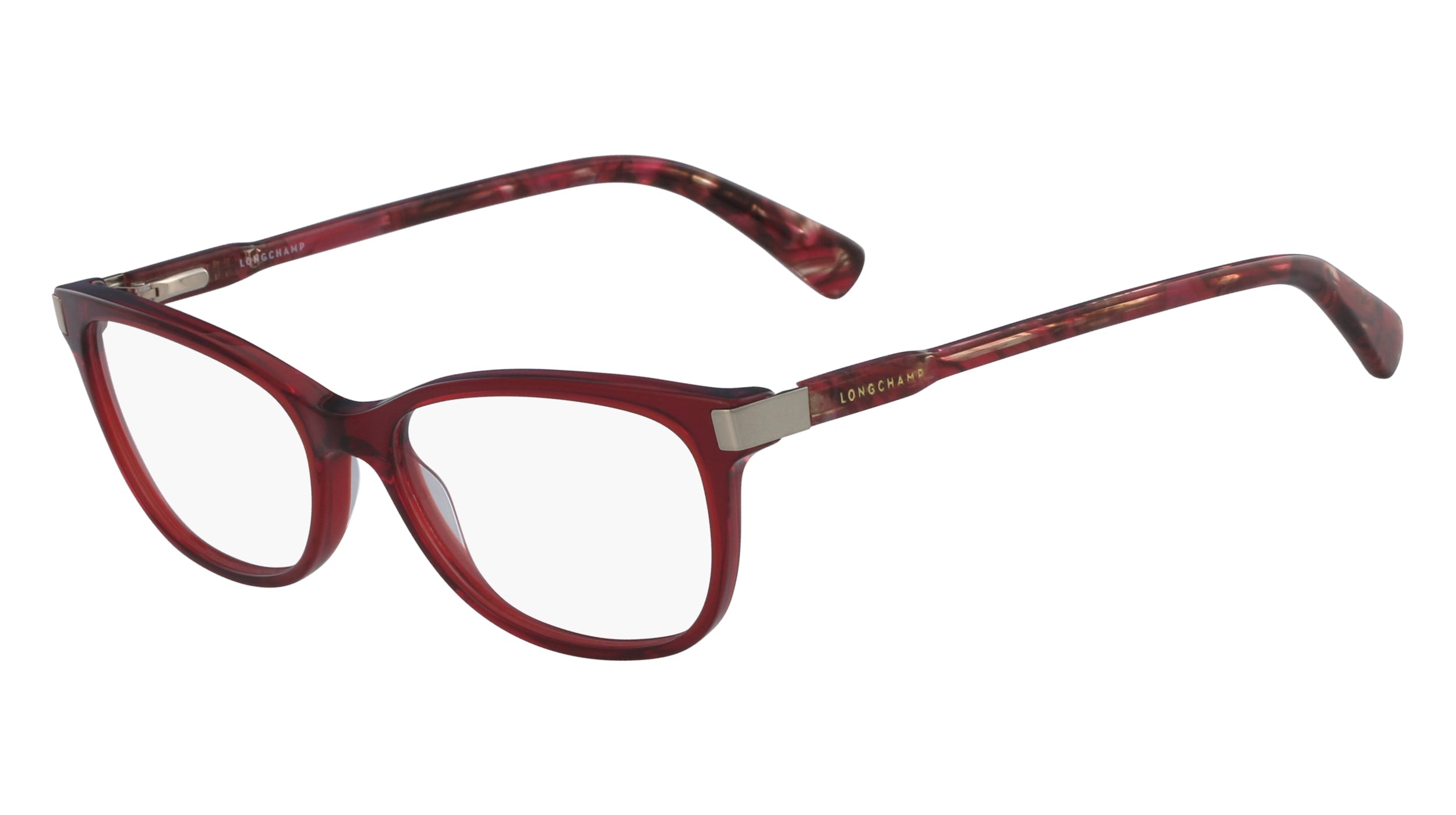 0886895346276 - LONGCHAMP Damen LO2616 600 Optische Fassungen Plastik Rot  Quadratisch