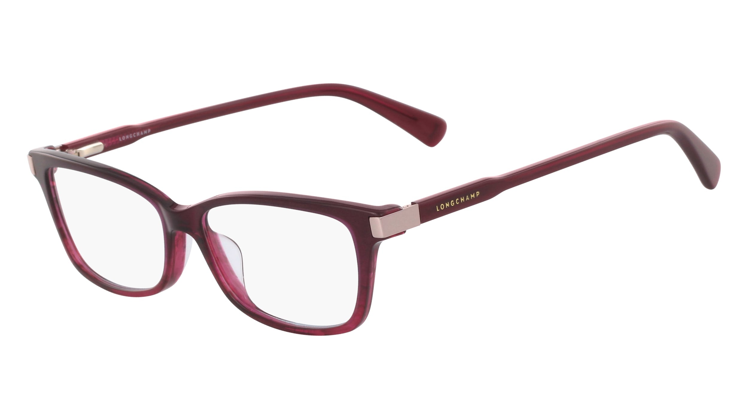 0886895378062 - LONGCHAMP Damen LO2632 602 Optische Fassungen Acetat Rot  Quadratisch
