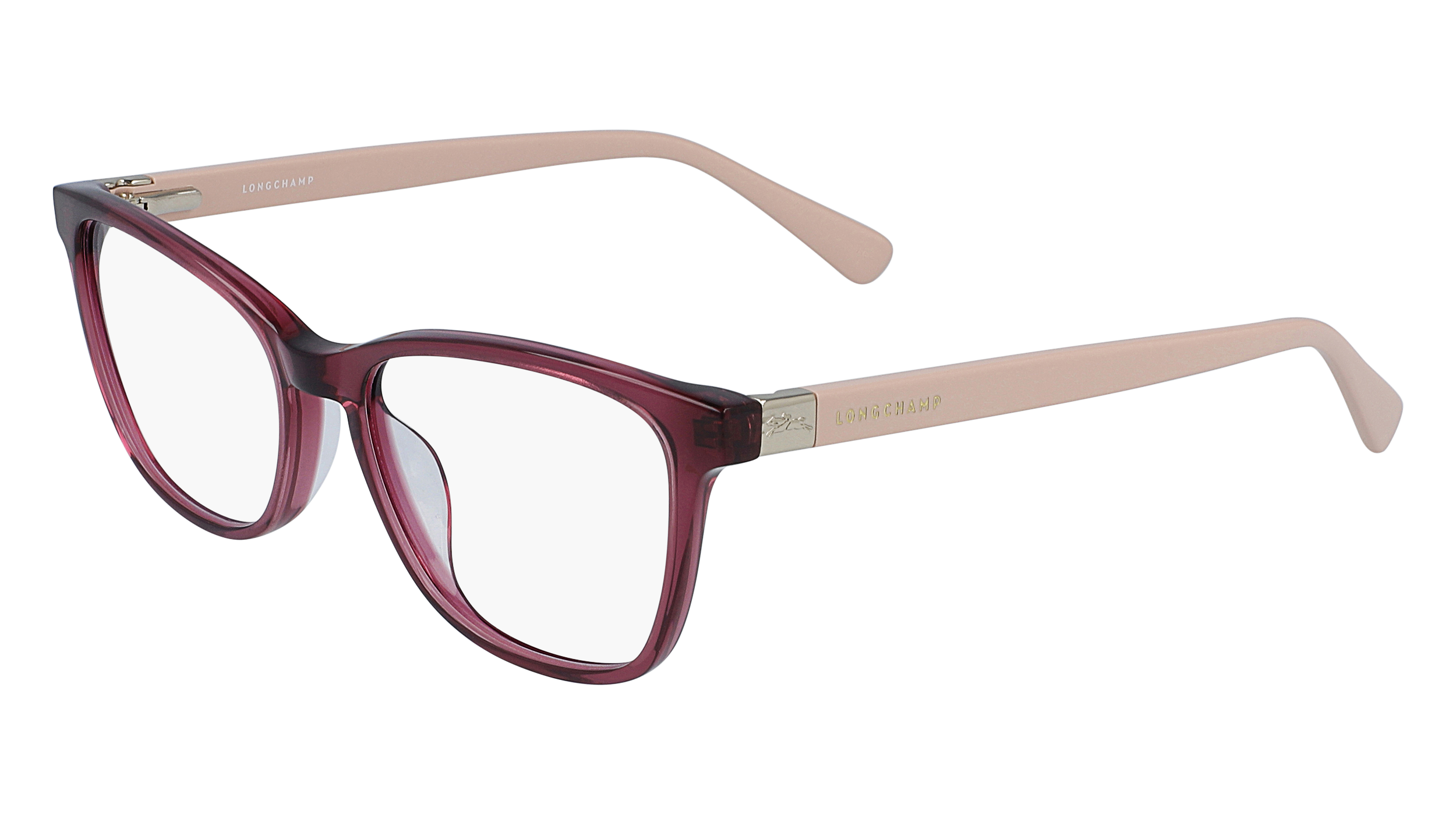 0886895427432 - LONGCHAMP Damen LO2647 515 Optische Fassungen Plastik Rot  Quadratisch  Photochromatisch