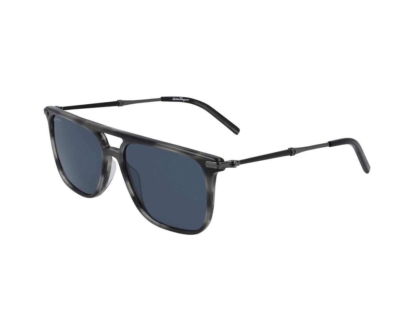 0886895435666 - Herren SF966S 42562 003 Gläser SONNENBRILLEN Acetat Grau Blau Quadratisch Normal