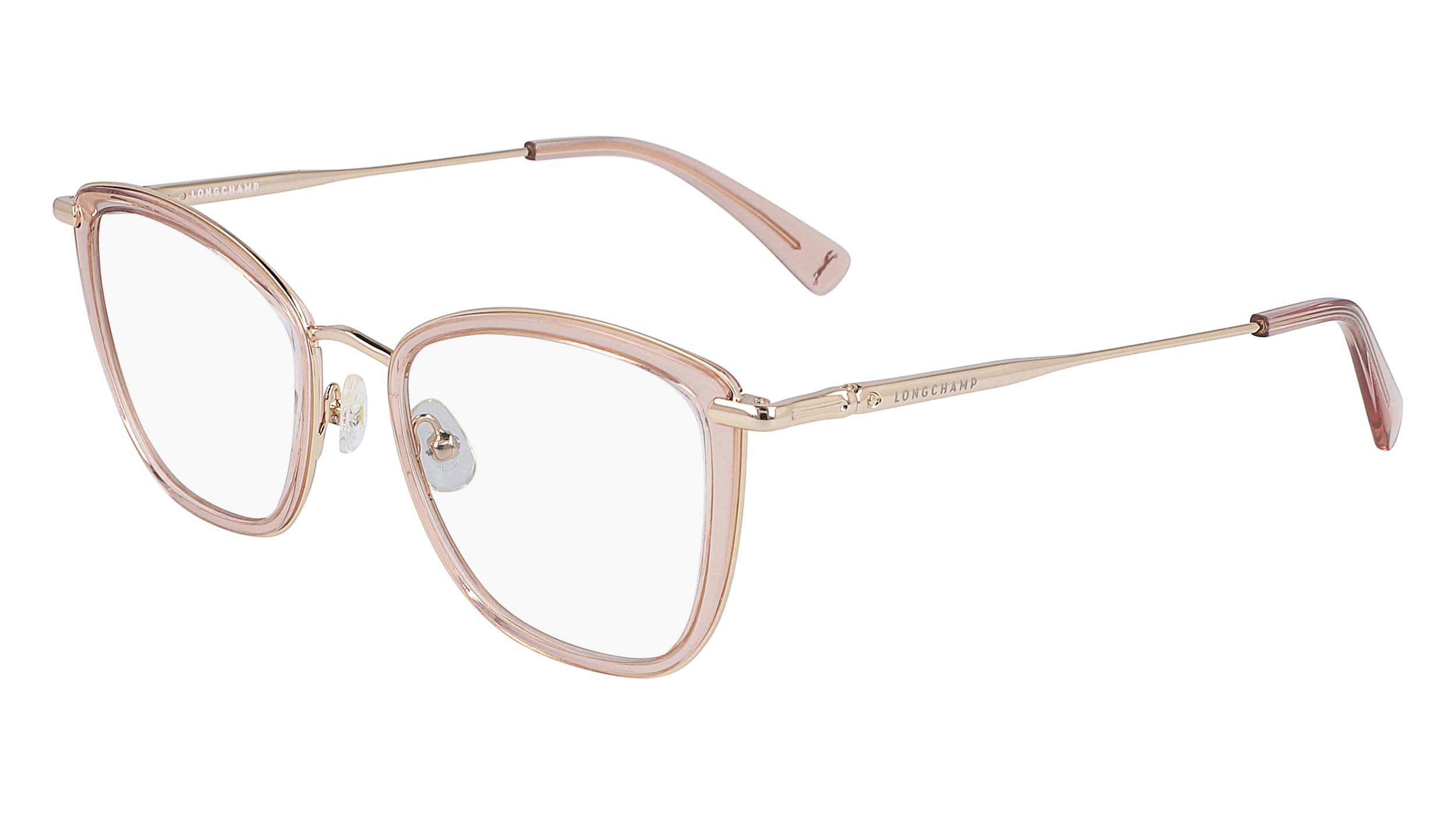 0886895453523 - LONGCHAMP Damen LO2660 601 Optische Fassungen Acetat Rosa  Quadratisch