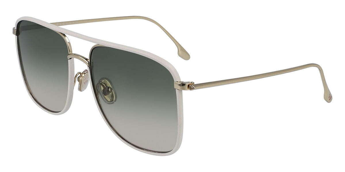 0886895460538 - Damen VB210SL 103 Sonnenbrillen Metall Weiß  Pilot