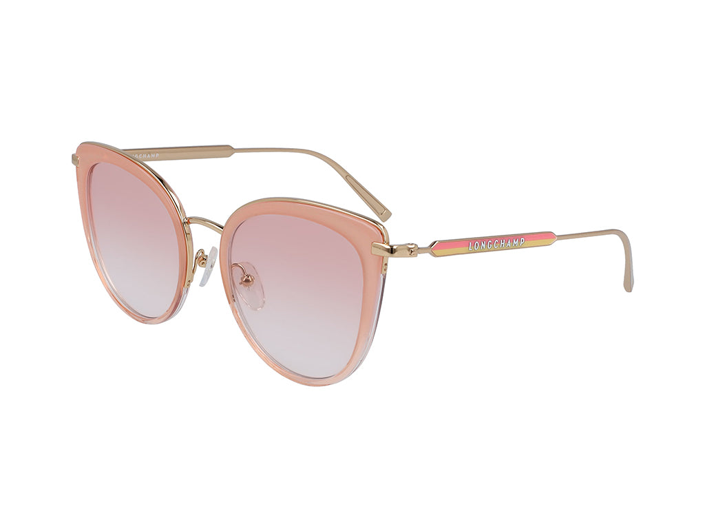 0886895460828 - LONGCHAMP Damen LO661S 750 Sonnenbrillen Plastik Rosa Rosa Schmetterling Schattiert 0886895460828 - LONGCHAMP Damen LO661S 750 Sonnenbrillen Plastik Rosa Rosa Schmetterling Schattiert