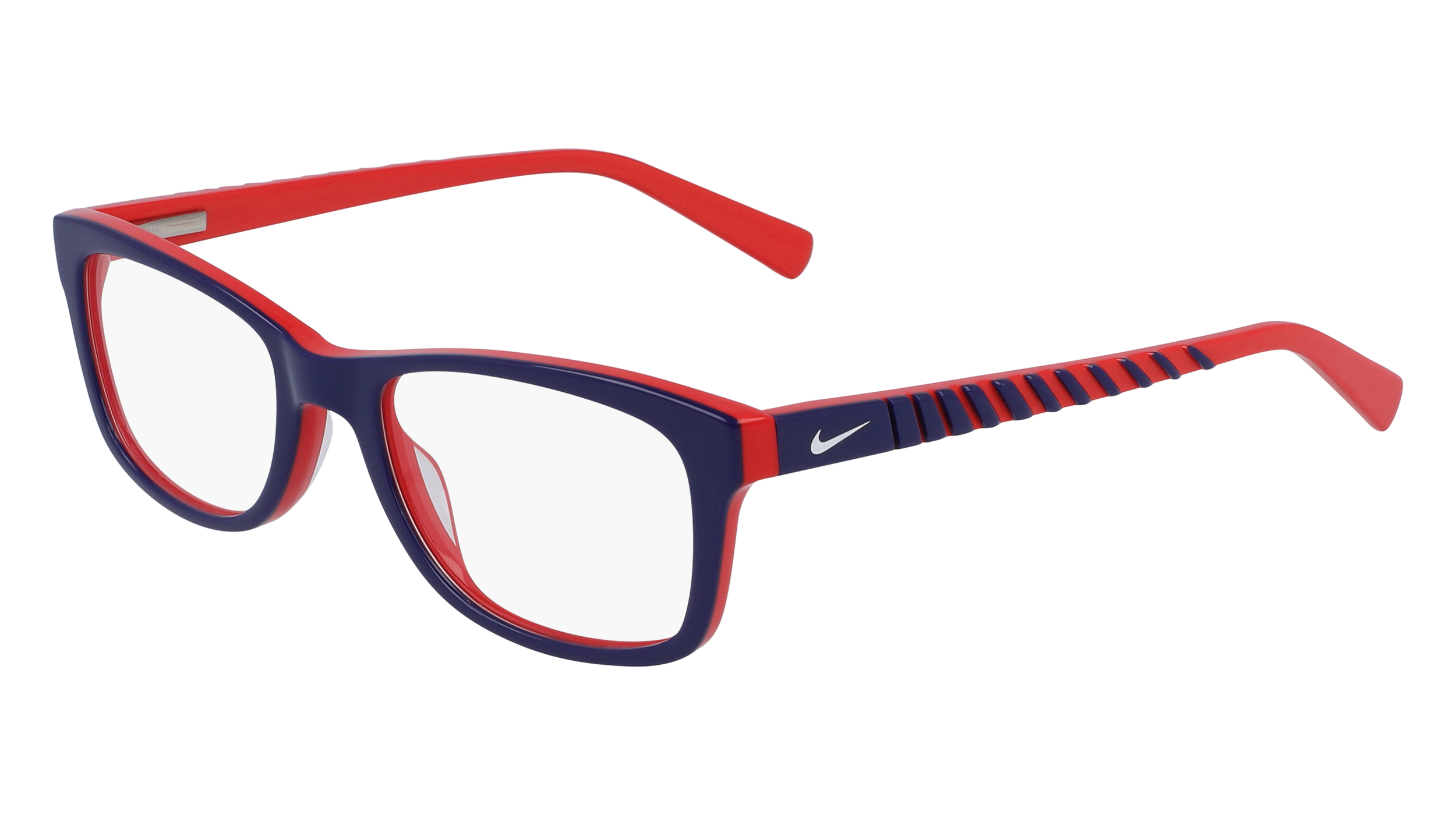 0886895464079 - Kind NIKE 5509 413 Rahmen von BRILLEN Acetat Blau  Quadratisch  Photochromatisch