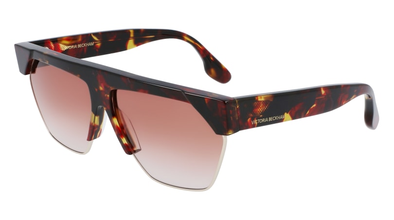 0886895467889 - Damen VB622S 616 Sonnenbrillen Acetat Schildkröte Rosa Geometrisch  Schattiert