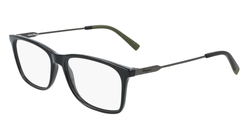 0886895469739 - Herren SF2876 021 Optische Fassungen Plastik Schwarz  Quadratisch