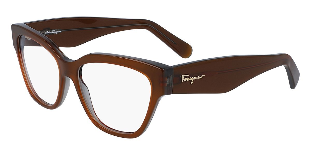 0886895474306 - Damen SF2875 7 Optische Fassungen Plastik Braun  Cat Eye