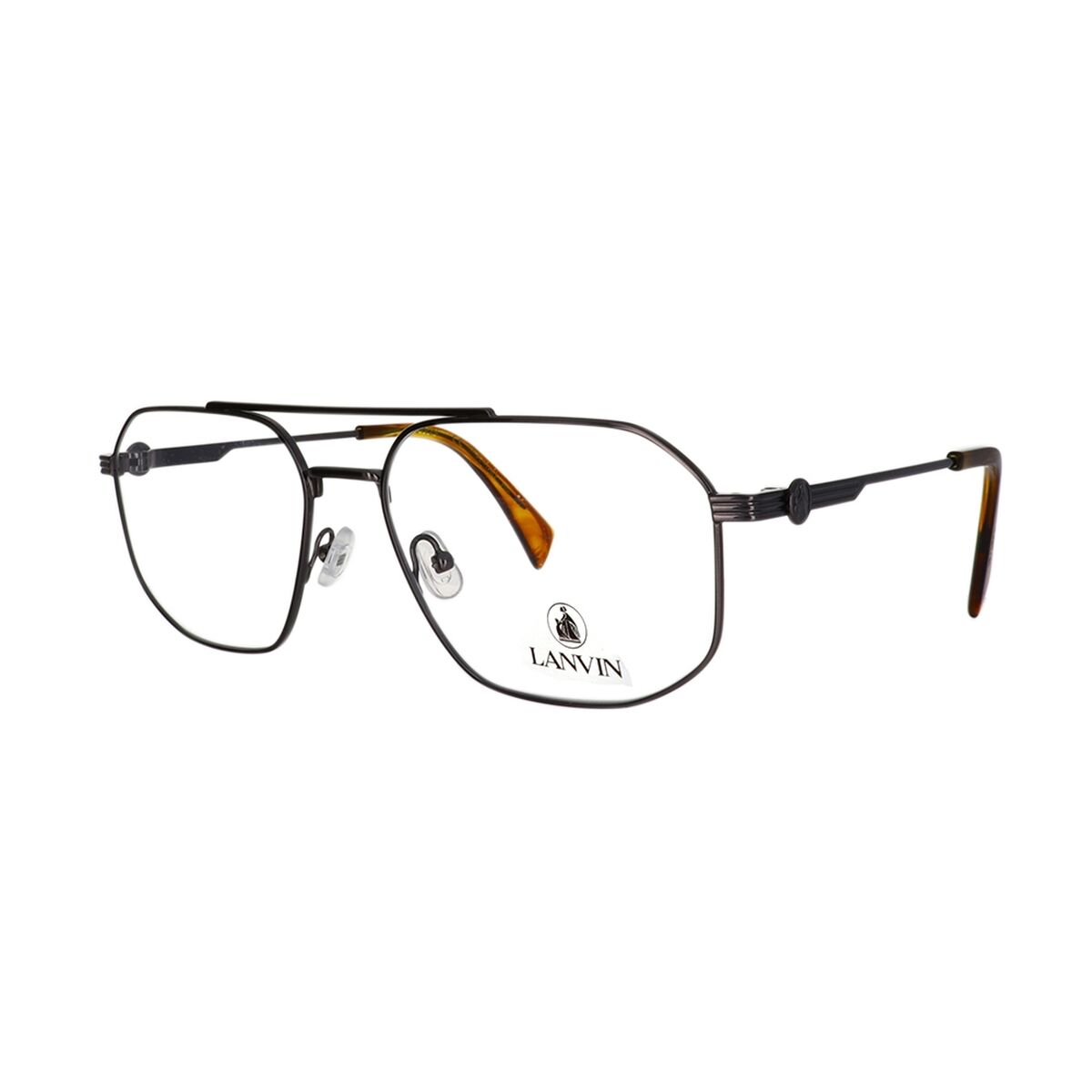 0886895476515 - Men Spectacle frame LNV2104-047-57 Grey ø 57 mm