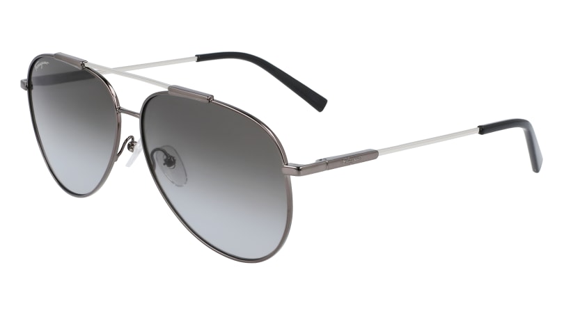 0886895489164 - Unisex SF265S 037 Sonnenbrillen Metall Rutenio dunkel Grau Pilot  Schattiert