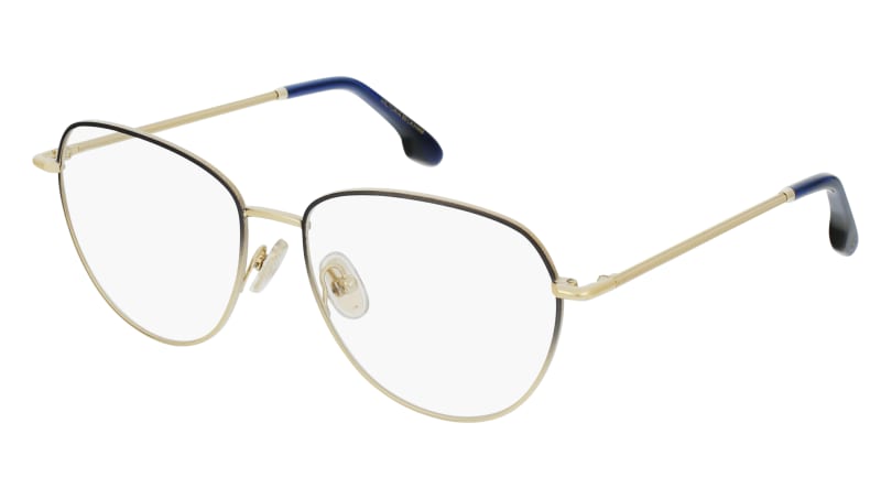 0886895490719 - Damen VB2119 416 Optische Fassungen Metall Blau  Cat Eye