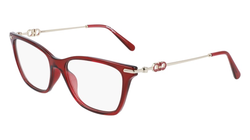 0886895493468 - Damen SF2892 634 Optische Fassungen Acetat Bordeaux  Quadratisch