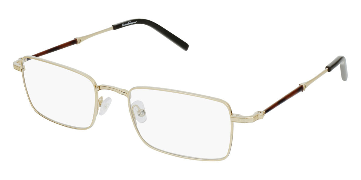 0886895493604 - Herren SF2212 717 Optische Fassungen Metall Gold  Geometrisch
