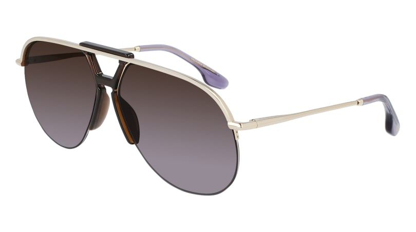 0886895495158 - Damen VB222S 710 Sonnenbrillen Metall Gold Violett Rund Schattiert 0886895495158 - Damen VB222S 710 Sonnenbrillen Metall Gold Violett Rund Schattiert