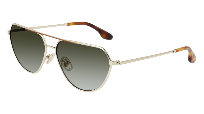 0886895495622 - Damen VB221S 723 Sonnenbrillen Metall Gold Grün Geometrisch Schattiert 0886895495622 - Damen VB221S 723 Sonnenbrillen Metall Gold Grün Geometrisch Schattiert