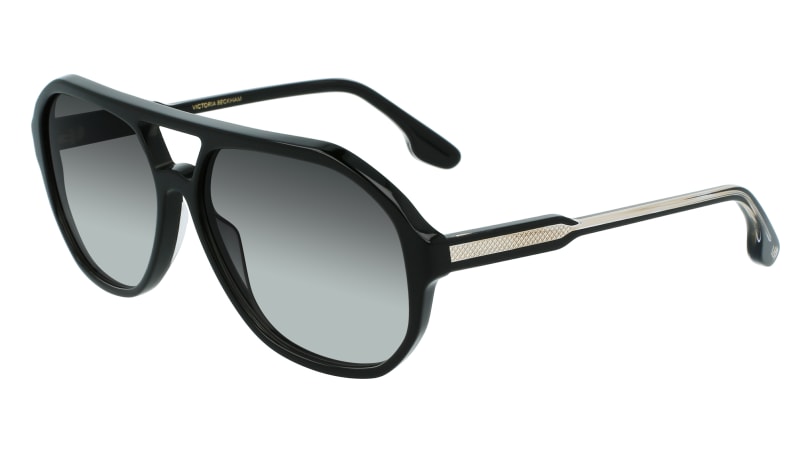 0886895515894 - Unisex VB633S 001 Gläser SONNENBRILLEN Acetat Schwarz Grau Pilot  Schattiert